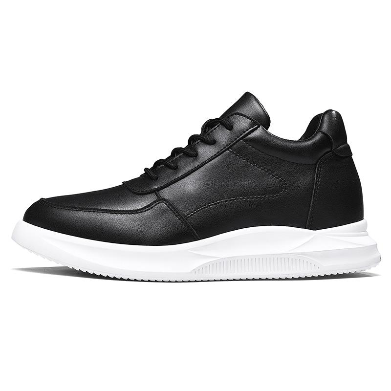 

Кроссовки Обувь для увеличения роста Обувь на платформе Обувь для увеличения роста Кожаная обувь Стельки 7 см Мужская Повседневная обувь Обувь для увеличения роста 37