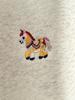 2026 Autumn Unisex Kids Cartoon Embroidered Bermuda Jogger Shorts