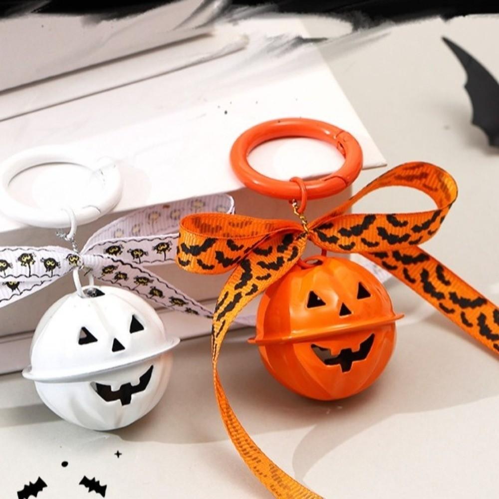 Fashion Pumpkin Keychain Kawaii Backpack Decoration Creative Car Keychain  Gift Giving