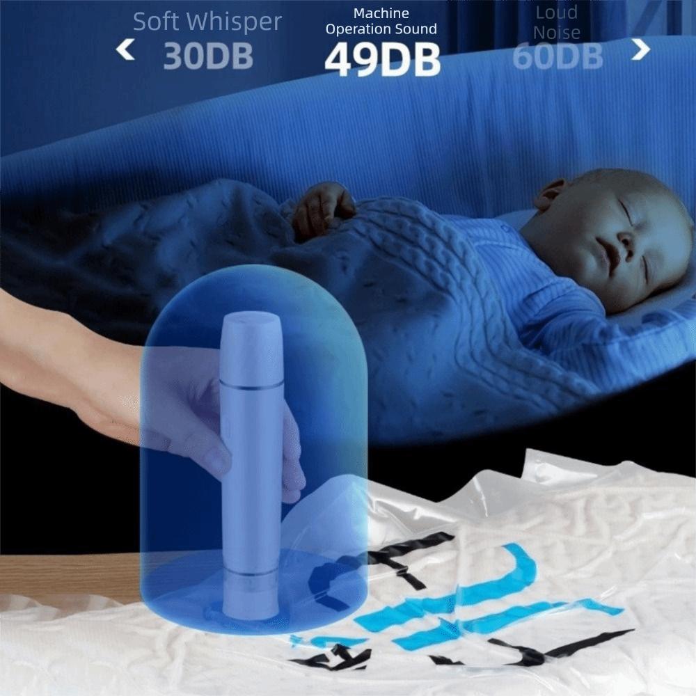 Handheld Food Bag Sealed Wand USB Rechargeable Mini Vacuum Sealing Stick Wet And Dry Use Powerful Electric Vacuum Sealer Travel