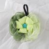 Non-Shedding Flower Bathing Ball Body Massage Rich Bubble Bath Towel Scrubber Ultra-Gentle Shower Sponge for Sensitive Skin