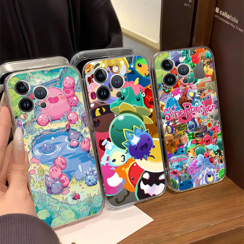 popular Game S-Slime R-Rancher For iPhone 17 Air 16 Pro Max 15 14 13 12 11 Plus phone Case
