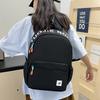 Women's Lightweight Backpack Contrast Student Schoolbag Color Block Travel Backpack