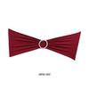 50pieces Premium Easy To Install And Replace Chair Cover Band With Buckle Slider Sashes Bow