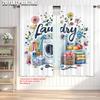 2pcs, plane printing Pattern Curtains laundry department Cartoon Design Polyester (without rod Versatile All Ldeal for
