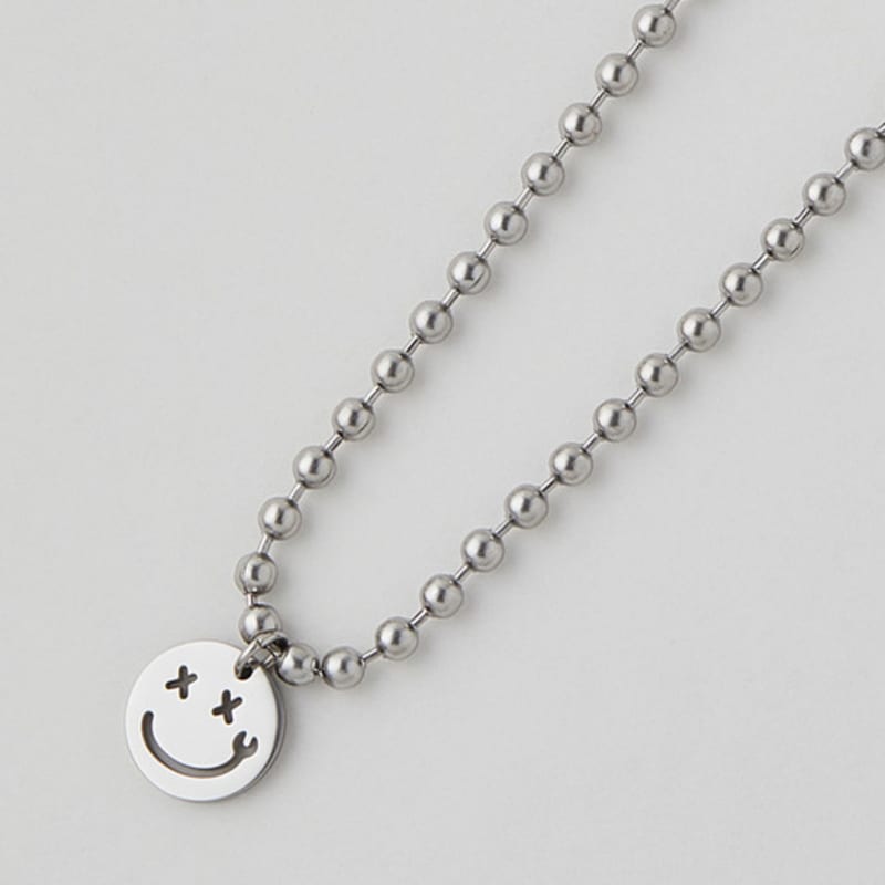 

BICYCLE TROPHY Pickman Surgical Steel Daily Necklace 03 (4mm Military ID) M-60cm(men basic)