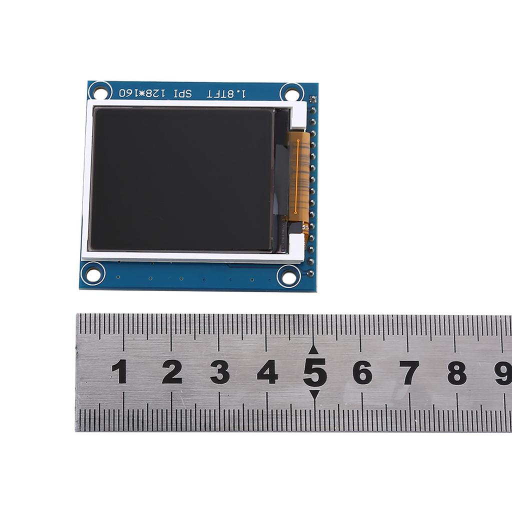 1.8 Inch TFT Serious Color LCD Display Module with PCB SD Socket Compatible with 1602 Interface