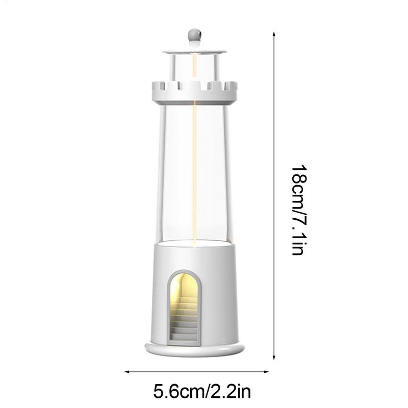 Light House Lamp | Camping Light | Magnetic Light Houses Lamp Brightness Adjustment Towers Statue Lights for Outdoor Garden