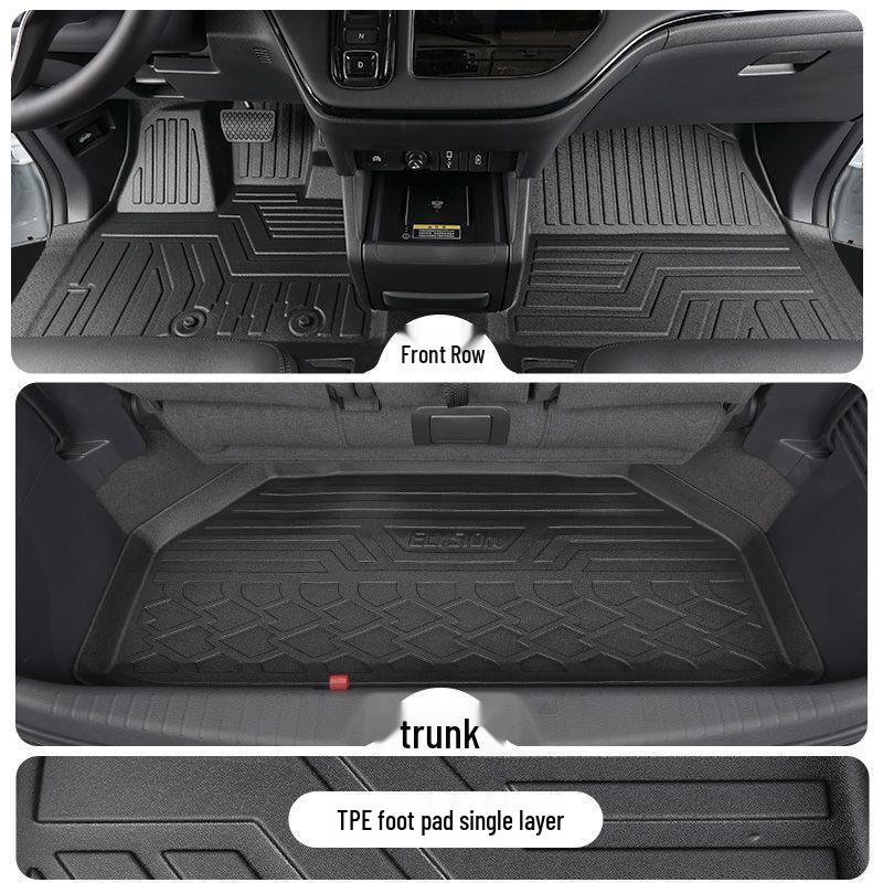 Honda Odyssey Floor Mats, Full Coverage, Models 15-26, Front Row TPE, EHEV Seven-Seater Special GAC