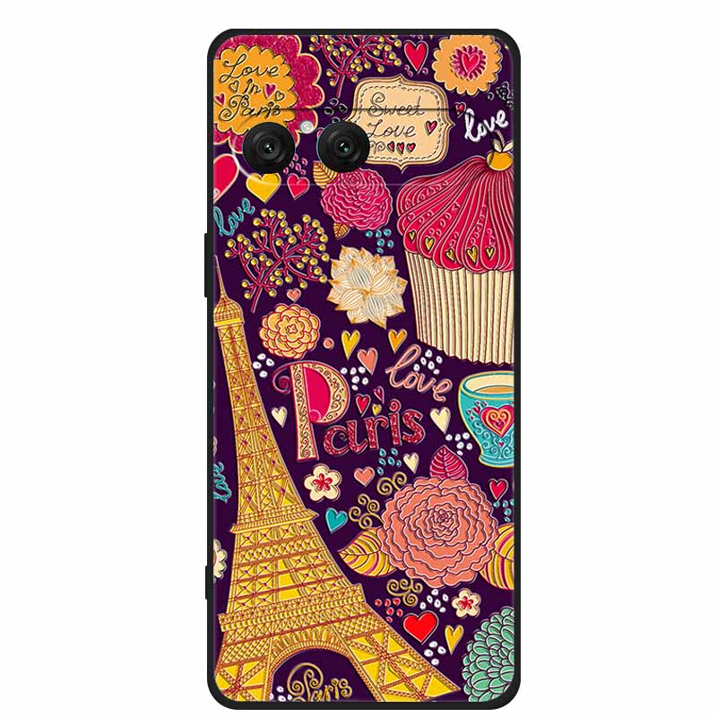 3D Emboss Case For Sony Xperia 10 VII 5G Phone Case Flowers Silicone Soft Coque Funda For Sony Xperia 10 VII Back Cover Case Bag