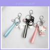 Sanrio Süßer Silikon Schlüsselanhänger Kuromi Melody Hello Kitty Tasche Anhänger Zubehör