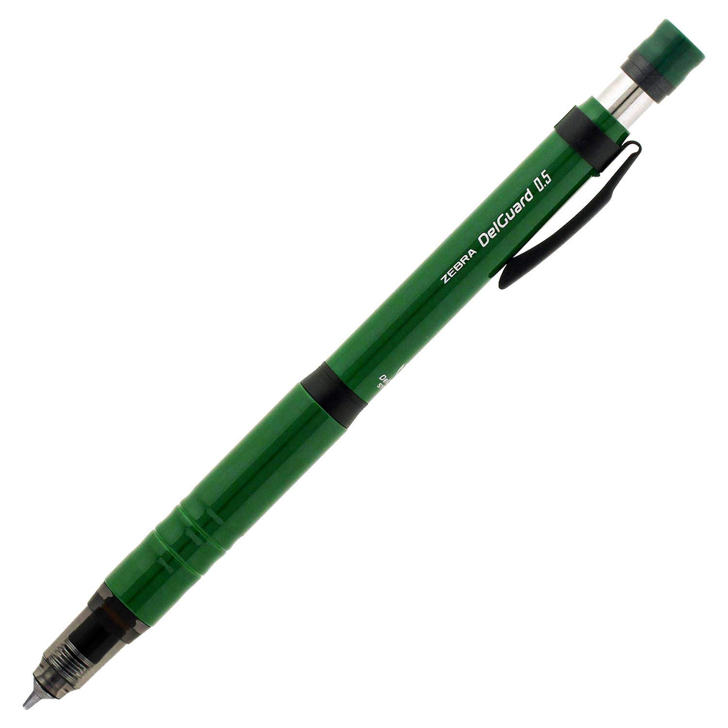 

Zebra DelGuard Type Lx Mechanical Limited Edition Dark Green 0.5 Pencil, (A-MA86-Z-DG)