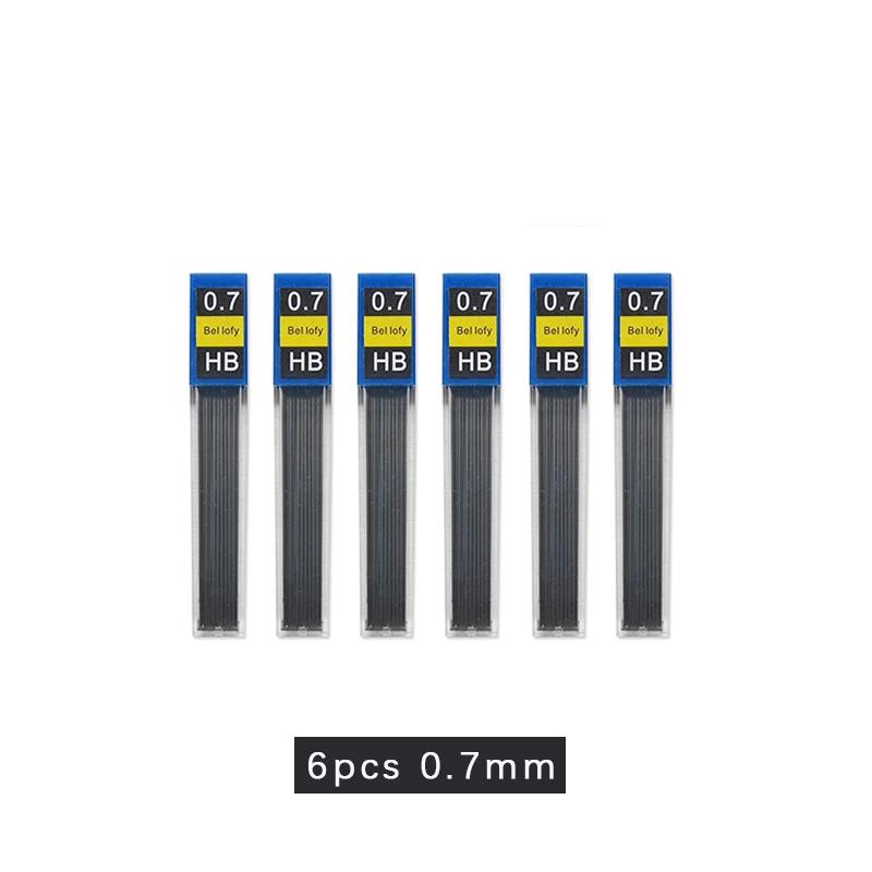 Vollmetall-Druckbleistift 0,3 mm/0,5 mm/0,7 mm/0,9 mm Hohe Qualität HB Automatik-Bleistifte Schreib-Schul-Bleistifte Bürobedarf