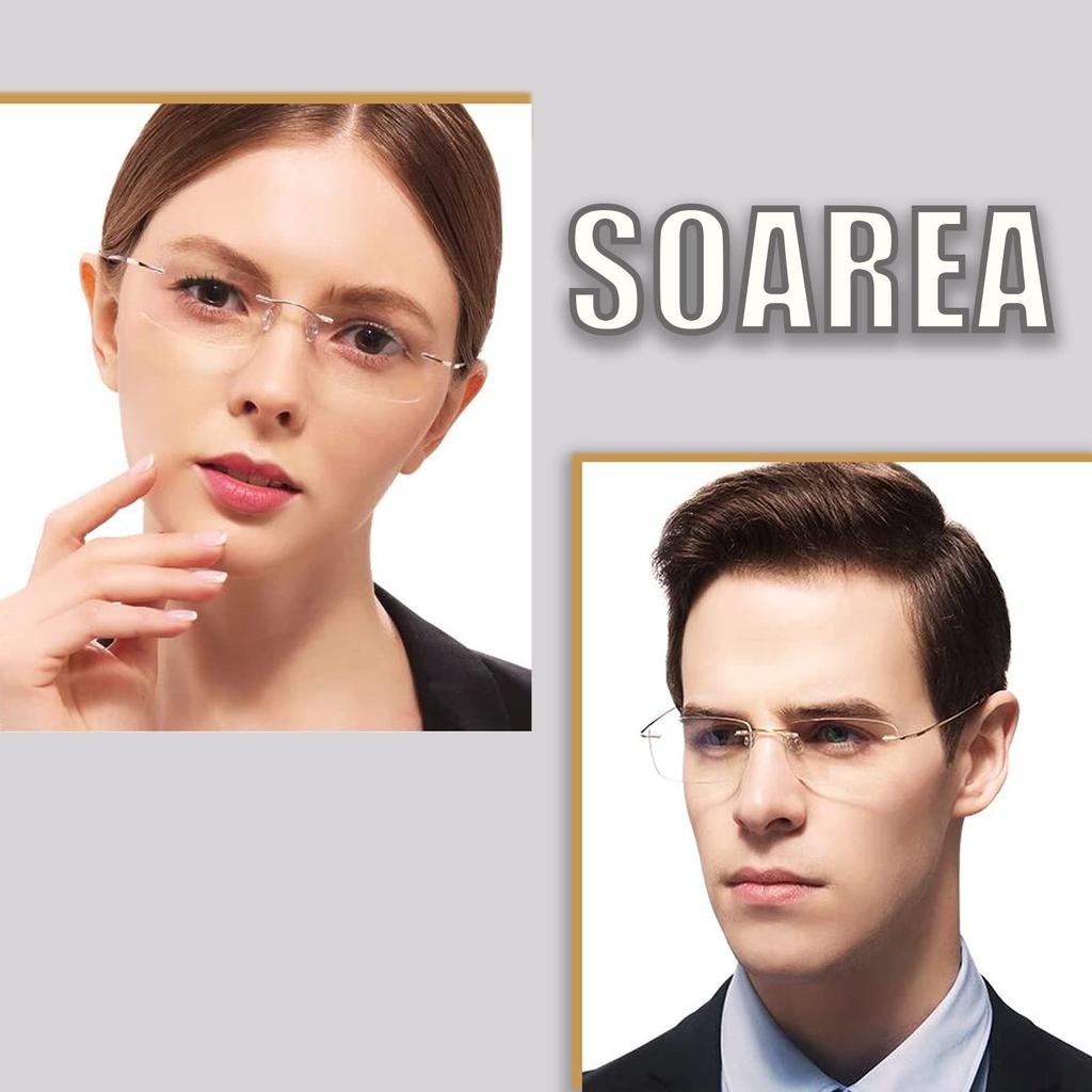 Stylish Reading Glasses for Women and Blue Light with Unisex Reading Glasses for Detailed and Reading [Soarea] Men, Blocking, Ultra-Lightweight