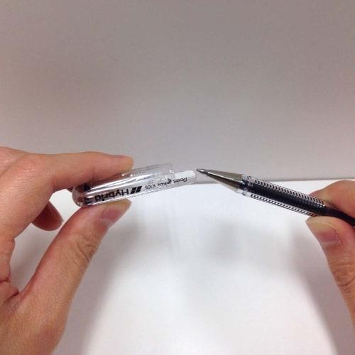 Pentel Ballpoint Pen Hybrid XK105GA5 5 Pack Black