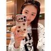 Koreanischer Stil Polka Dot Herz Bär Hülle für iPhone 17 Pro Max und 16 Pro