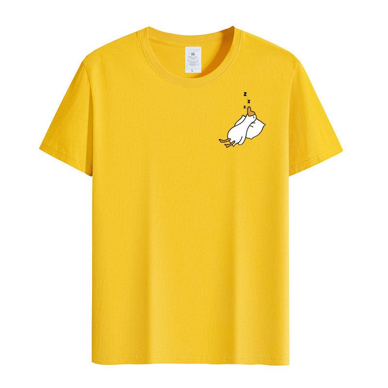 

Модная летняя мужская футболка с коротким рукавом из хлопка, белые топы с принтом, уличная одежда, летняя футболка, одежда XXXXL бежевый