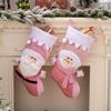 Snowman Christmas Gift Sock Santa Gift Bag Candy Bag Christmas Stocking  Navidad