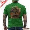 250 Years Faith and Freedom 250th Anniversary USA Patriotic ON BACK TShirt Shortsleeved Tees Fashion Men T Shirt