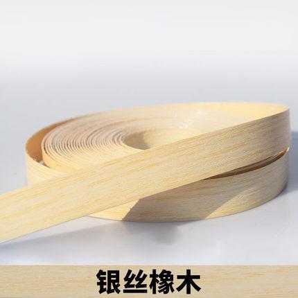Banda per bordi decorativa autoadesiva in PVC effetto legno per mobili, armadi, tavoli da ufficio, bordi per superfici in legno, 10M