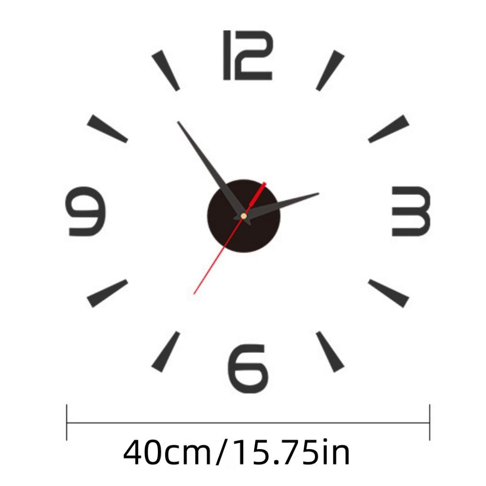 Frameless DIY Wall Clock Without Punching Wall Mechanism Night Light Arrows Decal Acrylic Wall Decoration Home Silent Clock