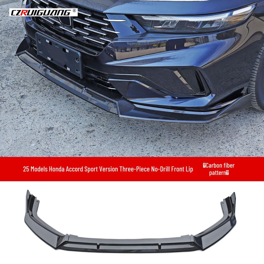 Accord Sport Model 25. generace: Sada bezvrtákových předních splitterů, zadního spoileru, bočních prahů a zadního difuzoru.