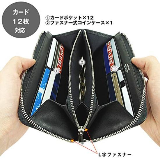 Porter ABLE Long Wallet 030-03438 Black10