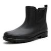 Rain Boots Men's New Fashionable Anti Slip Short Tube Rain Boots Outdoor Waterproof Low Top Rain Boots Casual Sports Rain Boots