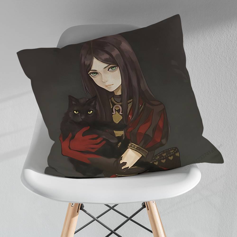 AAlice Game MMadness Returns Kissen über Wohnzimmer Sofa Kissenbezug Heimdekoration Schlafzimmer Zimmer Bett Kissenbezug