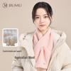 JIUMU Women's Wool Blend Cross Knit Neck Scarf