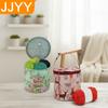 DIY Craft Knitted Round Crochet Bag Yarn Tote Bag Storage Basket Sewing Tool Accessories Bag