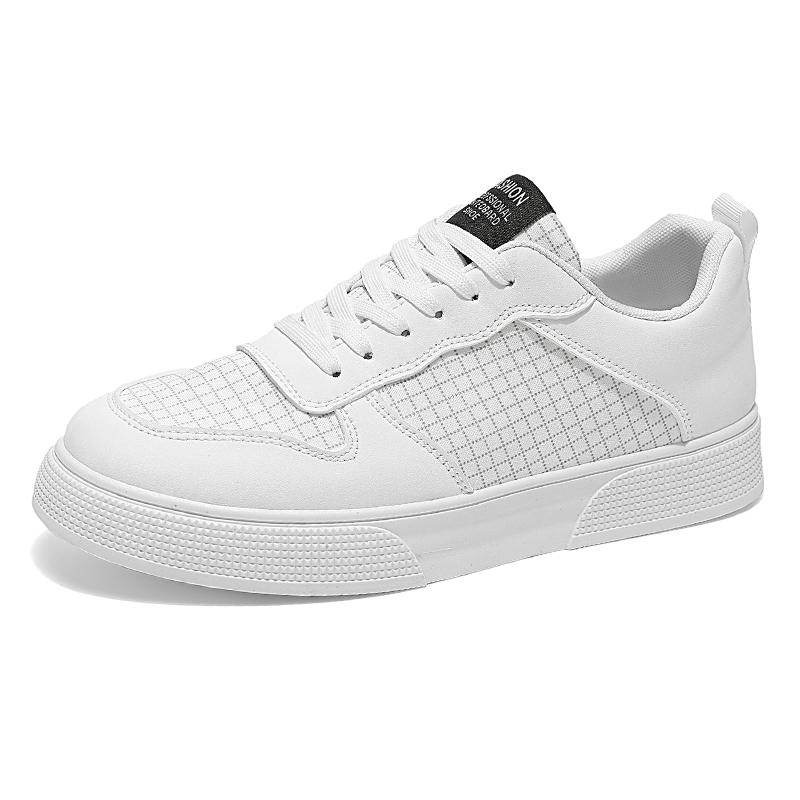 Mens Board Shoes 2026 New Mesh Breathe Splicing Design Comfortable Lightweight Daily Casual Sports Skate Shoes for Man