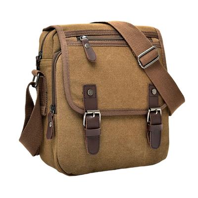 Nowa Męska Torba Wysokiej Jakości Retro Płócienne Torby na Ramię mąż Modna Torba Crossbody Designerska Torebka Listonoszka