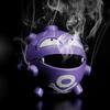 Cartoon Koffing Mosquito Coil Tray Anime Gastly Indoor Incense Holder Cute Bedroom Grimer Figure Desktop Car Decoration Gas Toy
