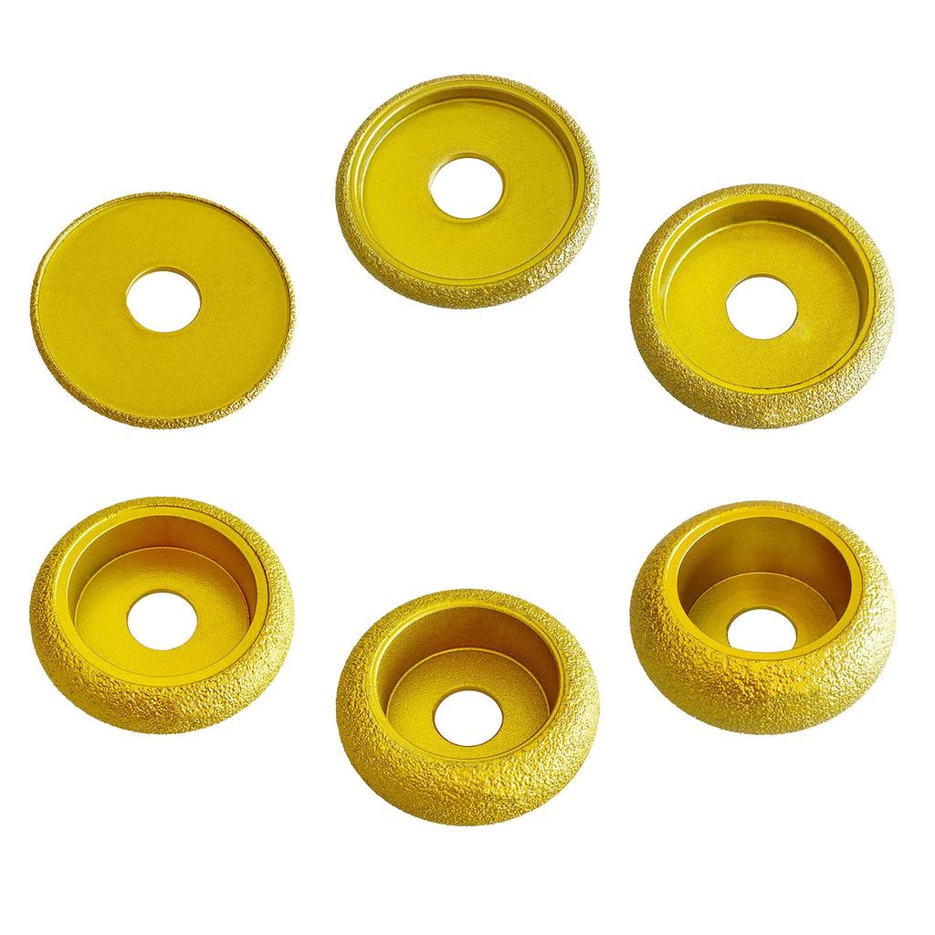 Grinding Wheel Dry Vacuum Brazed Grinding Head Chamfering Tool for Angle Grinder Accessories Marble Tile Glass Porcelain
