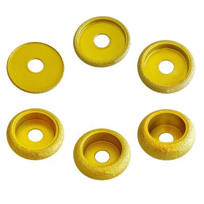 Grinding Wheel Dry Vacuum Brazed Grinding Head Chamfering Tool for Angle Grinder Accessories Marble Tile Glass Porcelain