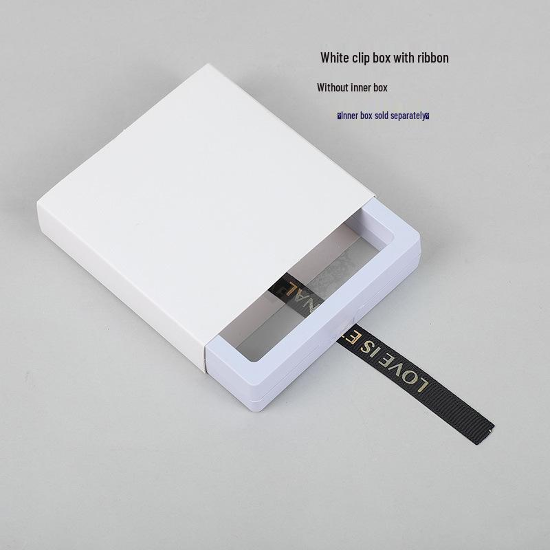 Anti-Oxidation PE Schubladenbox für Schmuck & Nail Art mit farbigen Hüllen