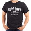 New York NYC Empire Freiheitsstatue Grafik T-Shirt für Herren oder Damen
