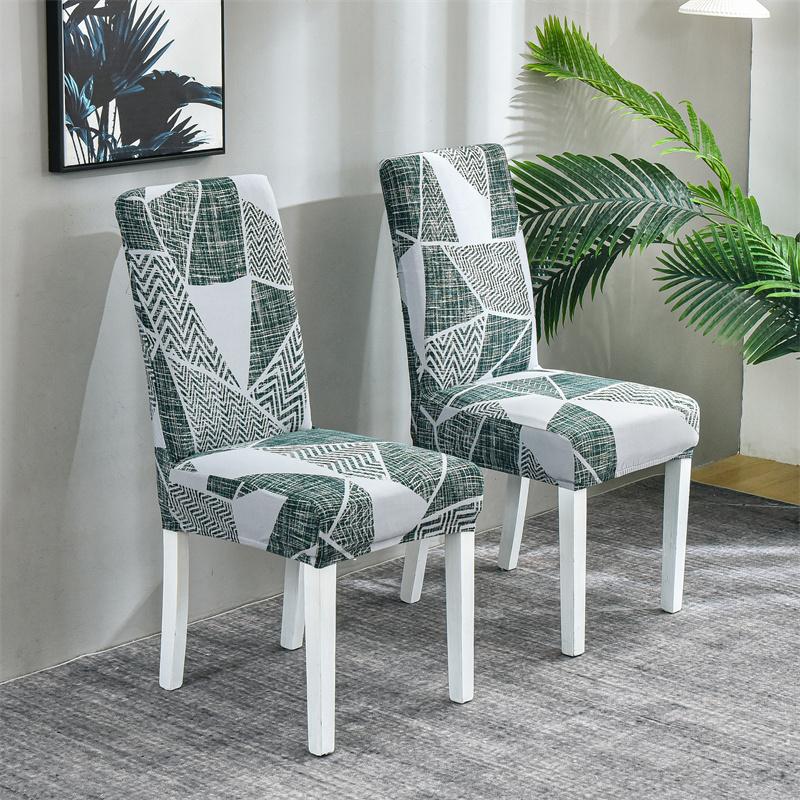 Chair Covers Set Of 1/2/4/6 Pcs, Parson Chair Slipcovers For Dining Room, Removable Kitchen Chair Cover For El And Ceremony