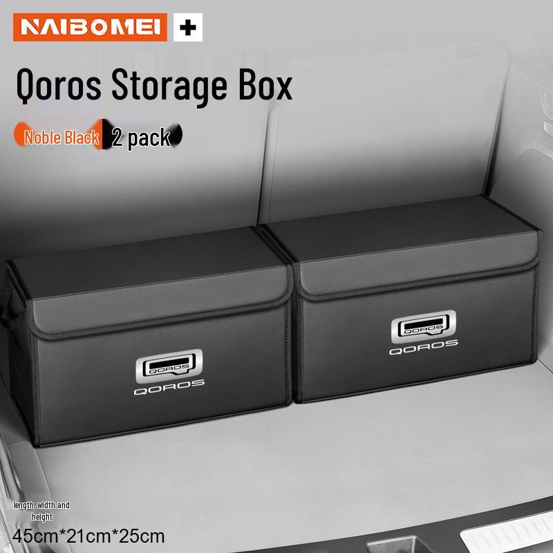 Qoros Car Trunk Storage Box Organizer for Models 7, 3, 6, 5, 2, 9, REV5, Milestone