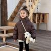 Winter Kids Warm Down Coats Autumn Children Cotton-Padded Jackets Boys Girls Clothing Baby Hooded Outerwear