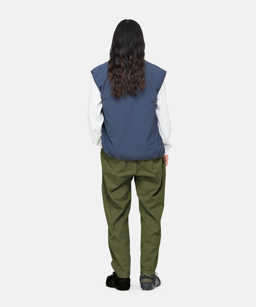 Geulamichi Loose Tapered Ridge Pants Olive