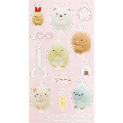 San-X Sumikkogurashi "Erande Ko Friends" Erande Ko Acrylic Keychain Set A AB28403 H150 X W80mm
