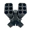 3D Printed Missiles Launcher Pen Holder, Rocket Launcher Pencil Cup for Desk, Multi-compartments Stationery Organizer Box for Home Office Classroom