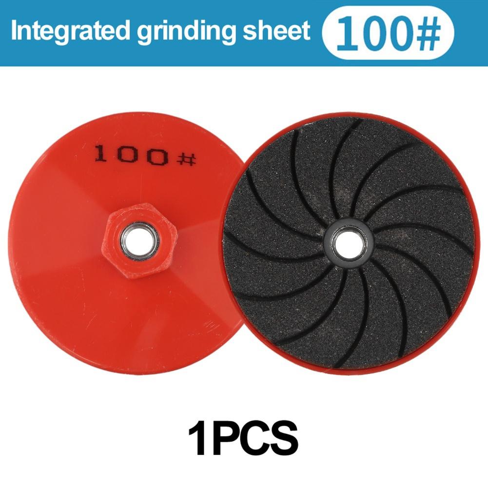 1pc Integrated Grinding Disc 50/100/200 Grit Grinding Disc For 100-type Angle Grinder Fast Metal Polishing&Trimming Power Tool