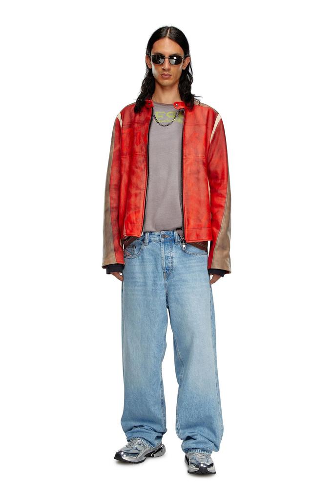 Diesel Men's 2001 D-MACRO Denim Pants, Size A1282109I29, 36 Inches, Indigo Blue, 01