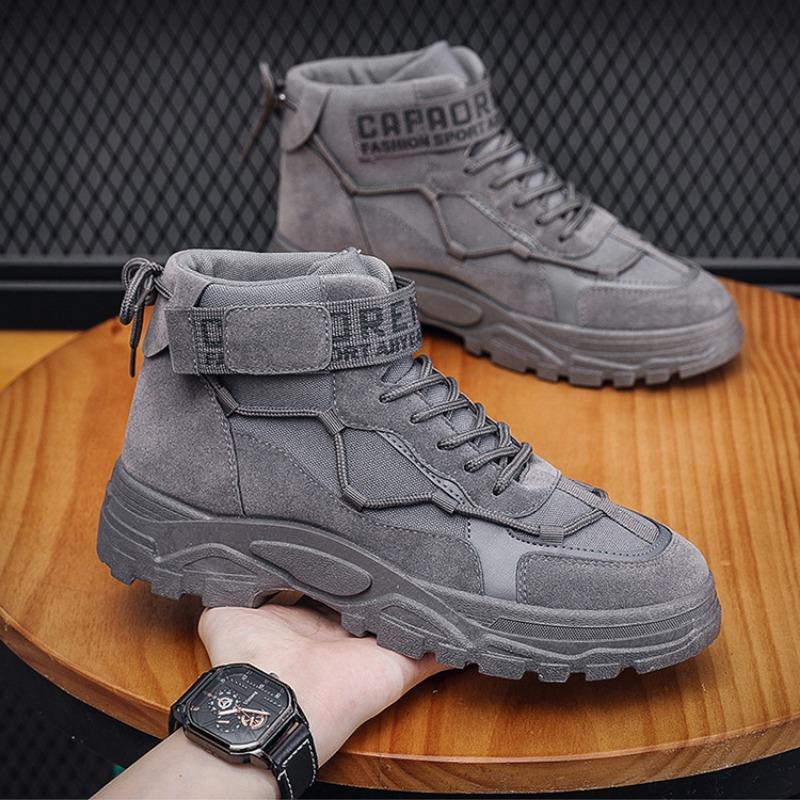 Men's Boots  New Fashion Tactical Military Combat Boots Outdoor Hiking Winter Shoes Light Non-slip Men Desert Ankle Boots