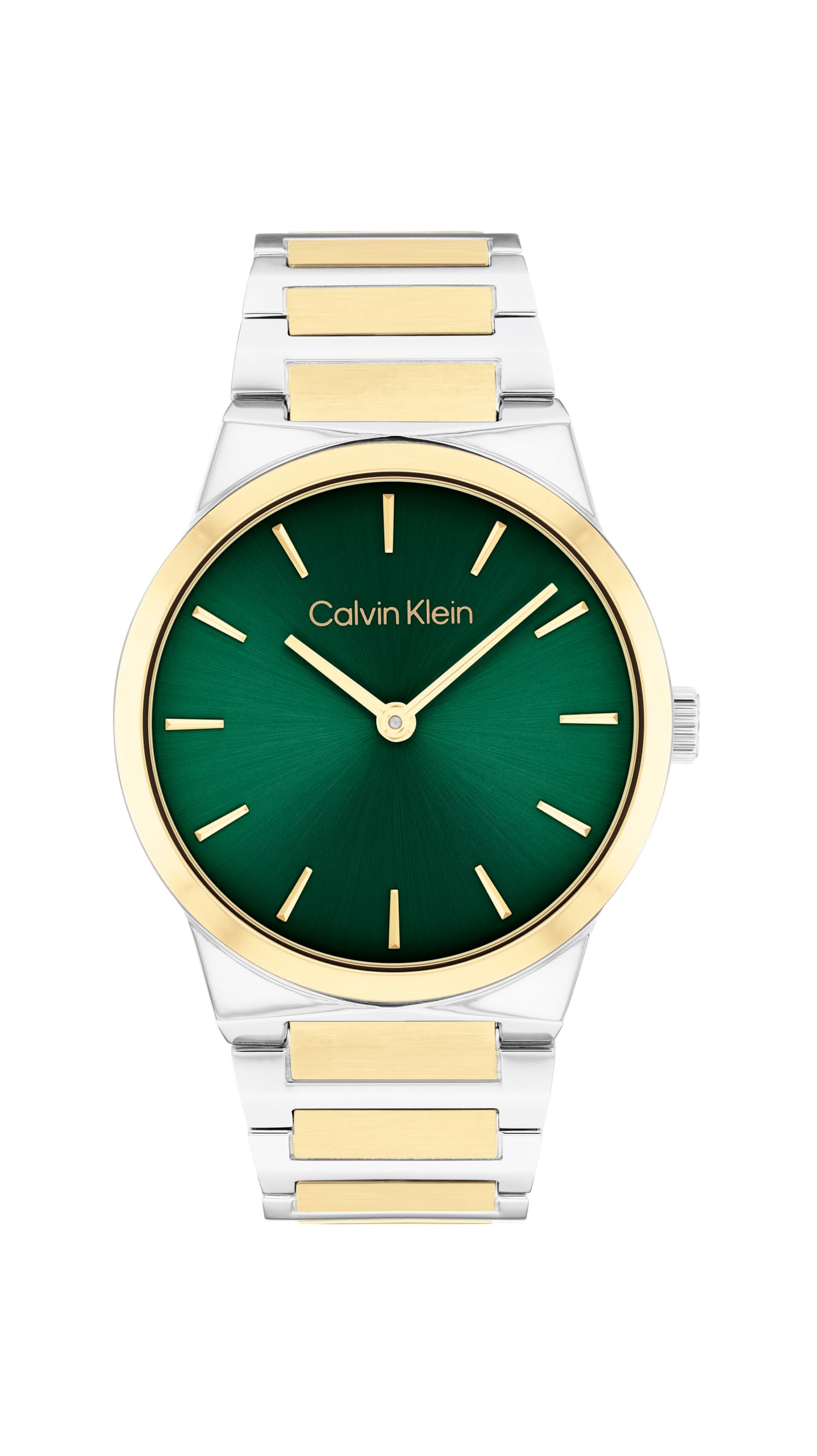 

Calvin Klein LINEAR ELEGANCE 25100114 Silver Watch Women s зелёный