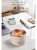 Portable Double-Layer Insulated Lunch Box for Students & Office Workers, 304 Stainless Steel, Ideal for Meal Transport