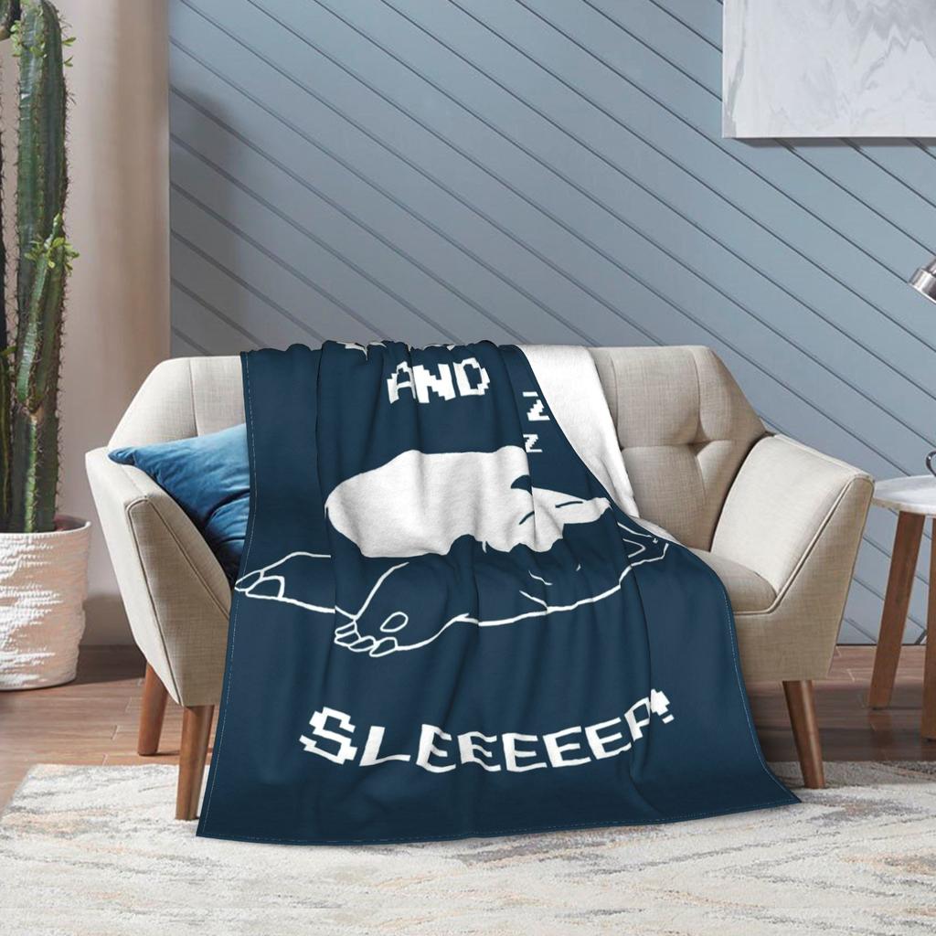 Snorlax Monster Throw Blanket for Couch  Soft Fuzzy Plush Blanket 50x60 Inches Multi-size Bedspread for All Seasons